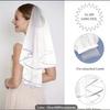 3-piece bachelorette party decoration set: bride gift crown, bride-to-be sash and veil