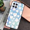 Чехол с рисунком зубов для стоматолога для Samsung Galaxy M20 M15 M55 M31s M51 M21 M11 M13 M33 M53 M52 M32 M12 M14 M34 M54