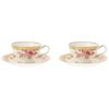 Noritake Hartford Cup Saucer Bone & (Pair Set) (Coffee/Tea) 190cc, China, P97221/4861