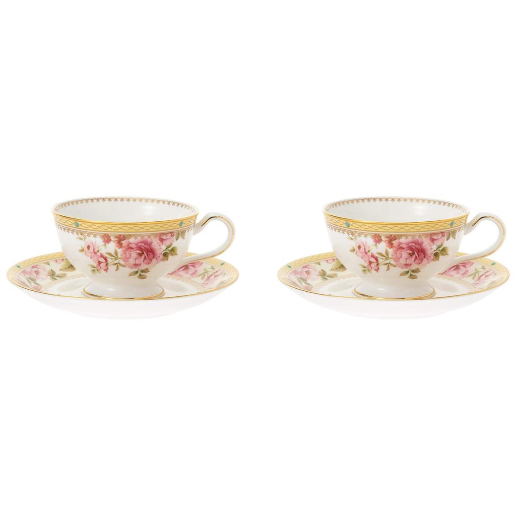 Noritake Hartford Cup Saucer Bone & (Pair Set) (Coffee/Tea) 190cc, China, P97221/4861