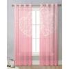 Valentine'S Day Pink Sheer Curtains for Bedroom Living Room Decoration Window Opening Curtain for Kitchen Area Tulle Voile Organza Curtains4