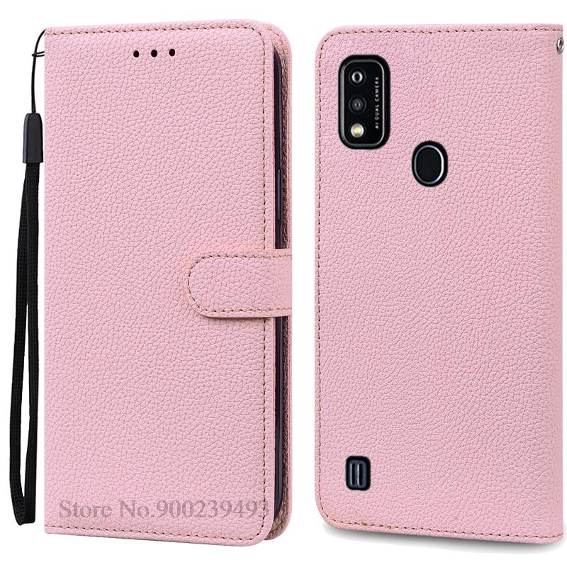 A51 Case For ZTE Blade A51 Case Soft Silicone Leather Flip Wallet Case For ZTE Blade A51 Case Back Cover Coque Fundas Etui