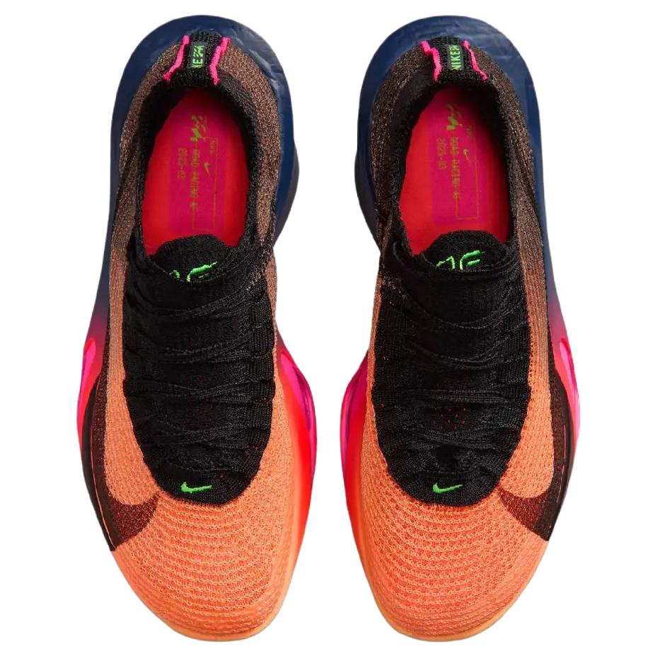 Nike Alphafly 3 Дышащие Легкие Марафонные Беговые Кроссовки Мужские Оранжевый Черный IO9573-800