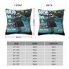 Zzz Ellen Nicole Miyabi Pillowcases Merchandise Soft Cushion Cover Zenless Zone Zero Throw Pillow Cover Square Multiple Sizes