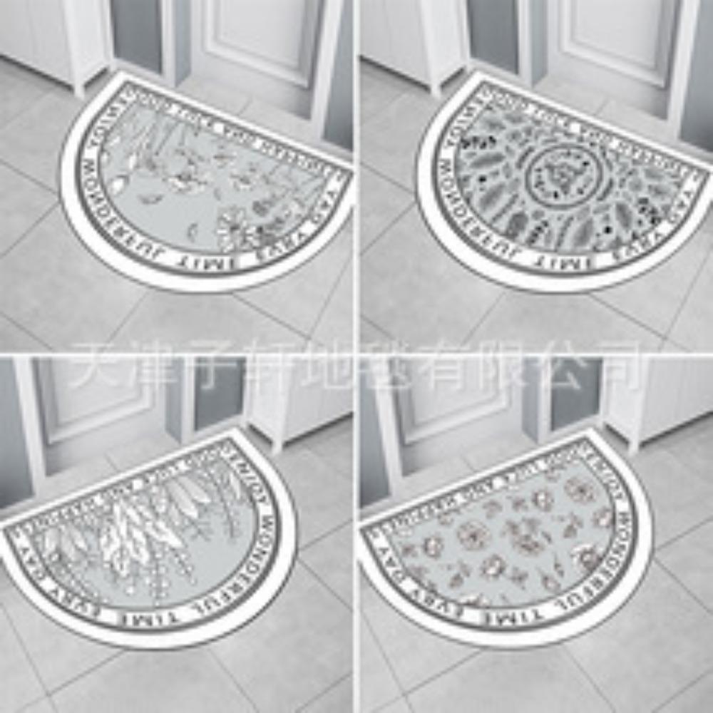 Nordic National Wind Diatom Mud Mat для ванной комнаты, туалета, впитывающий нескользящий грязный и легкоочищаемый коврик для крыльца