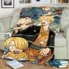 Cozy Warm "ONE PIECE" Print Blanket Flannel for Home, Travel and Outdoor