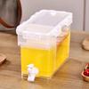 3.5L Drink Dispenser Fridge Beverage Dispenser with Spigot Beverage Liquid Drink Container for Summer Juice Cold Water