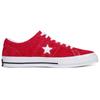 Converse One Star Ox Розовый Модный Универсальный Дышащий Легкий Низкий верх Холщовые Кеды Унисекс Красный