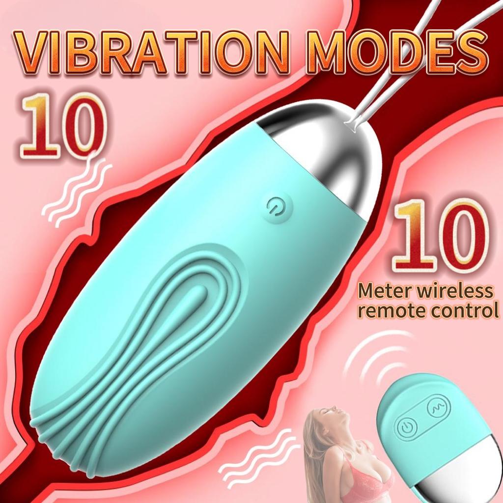Беспроводной вибратор с дистанционным управлением для женщин, 10 скоростей, яйца-пуля, стимулятор клитора, шарик Кегеля, секс-игрушки для женщин, мастурбаторы