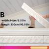 3D Водонепроницаемая Потолочная Декоративная Полоса Настенная Отделочная Линия Украшение Дома Настенный Бордюр Плинтус Наклейки на Стену