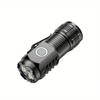 Mini Flashlight Powerful Tactical Flashlight USB Rechargeable Multifunctional Outdoor Waterproof Camping Fishing Hunting Light