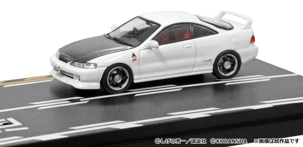 Initial D Набор Дайки Ниномия Civic Smiley Сакаи Integra Готовая модель MD64209 MODELER'S 1/64 Том 9 (ЕК9) & (DC2)