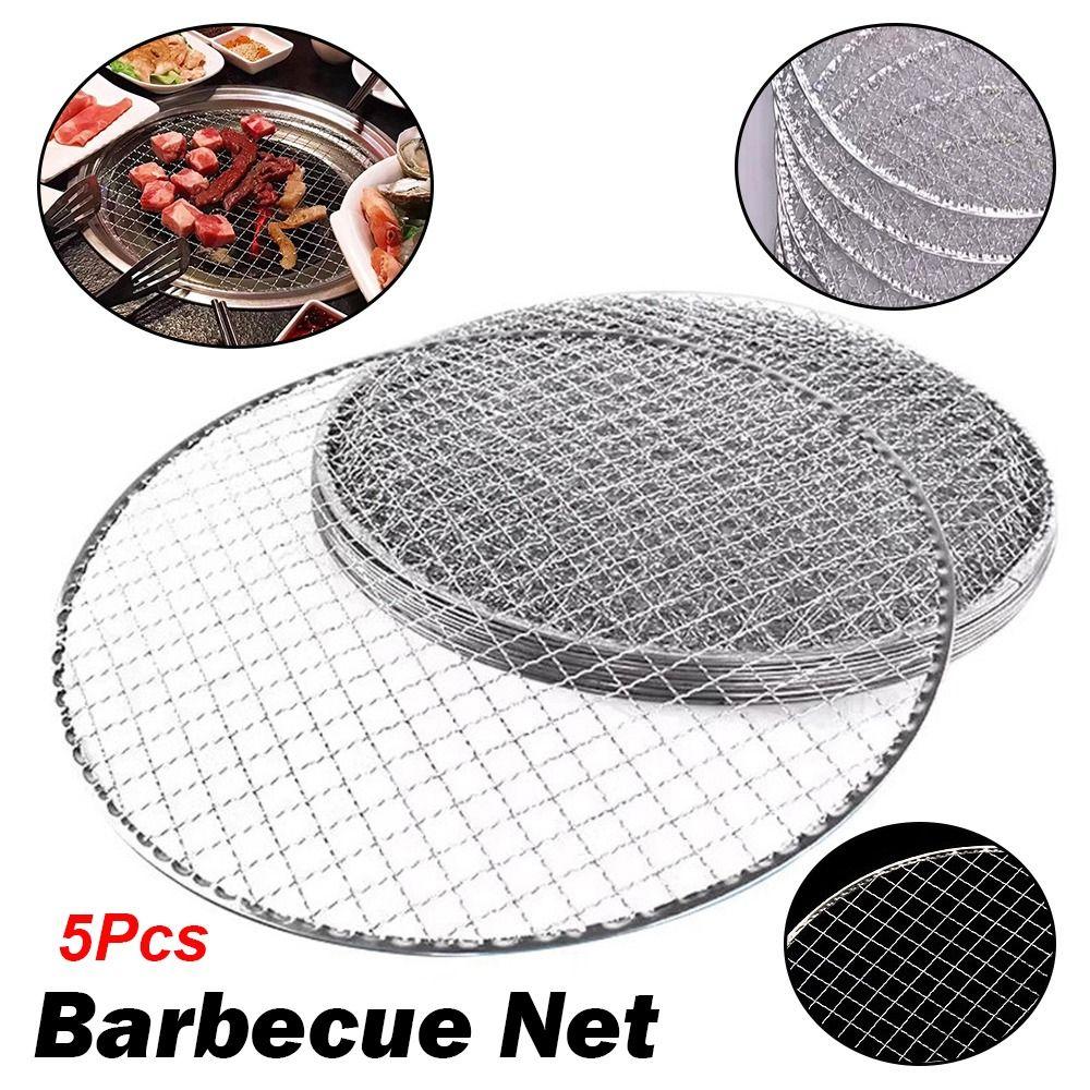 Round Grill Racks Iron Roast Grate New BBQ Roasting Rack