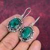 Emerald 925 Solid Sterling Silver Earrings, Handmade Gemstone Earrings Jewelry, Gifts For Wife Brand New Earrings