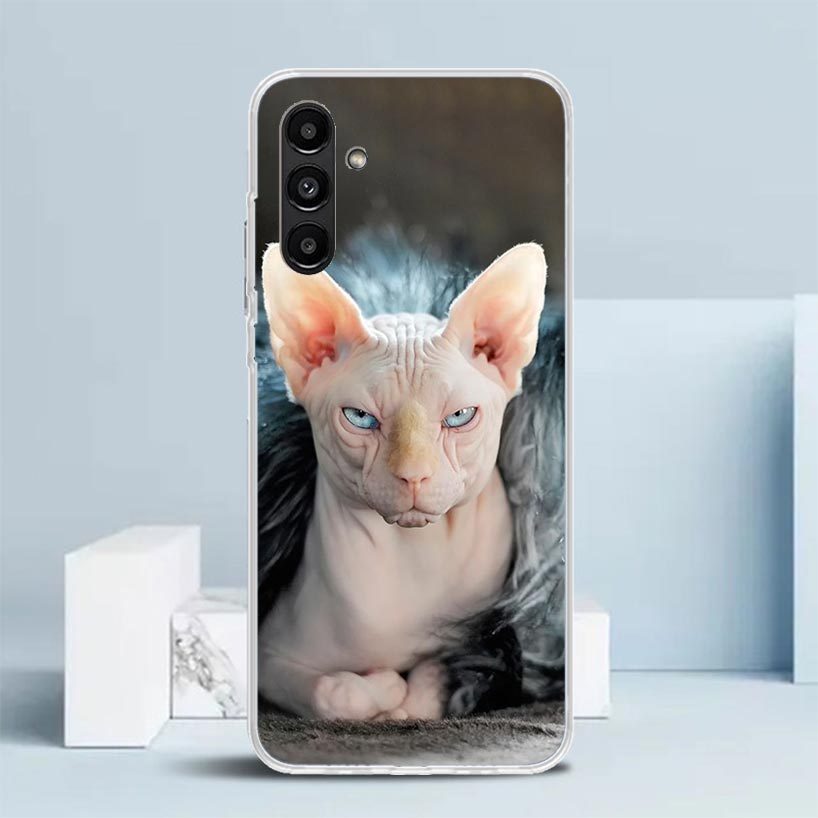 Чехол для телефона Lavaza Sphynx Sphinx Cat для Samsung Galaxy A17 A37 A57 A16 A15 A14 A13 A56 A55 A54 A53 A36 A35 A34 A33 A26 A25 A24 A