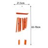 10-Tube Bamboo Wind Chime - Multi Tube Music Decor, Wooden Handicraft Garden Ornaments, Hanging Outdoor Bedroom Hall Study Room