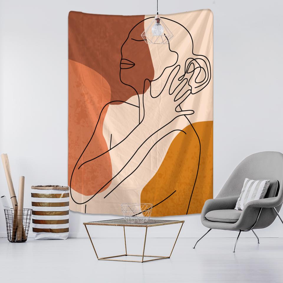 Настенный гобелен для серфинга для девочек, подвесная ткань, гостиная, спальня, Настенный декор, фон, ткань, домашний декор в стиле бохо, гобелен