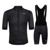 Cycling Bib Shorts Set With Short Sleeve Jersey Men Women Breathable Moisture Wicking Bike Wear