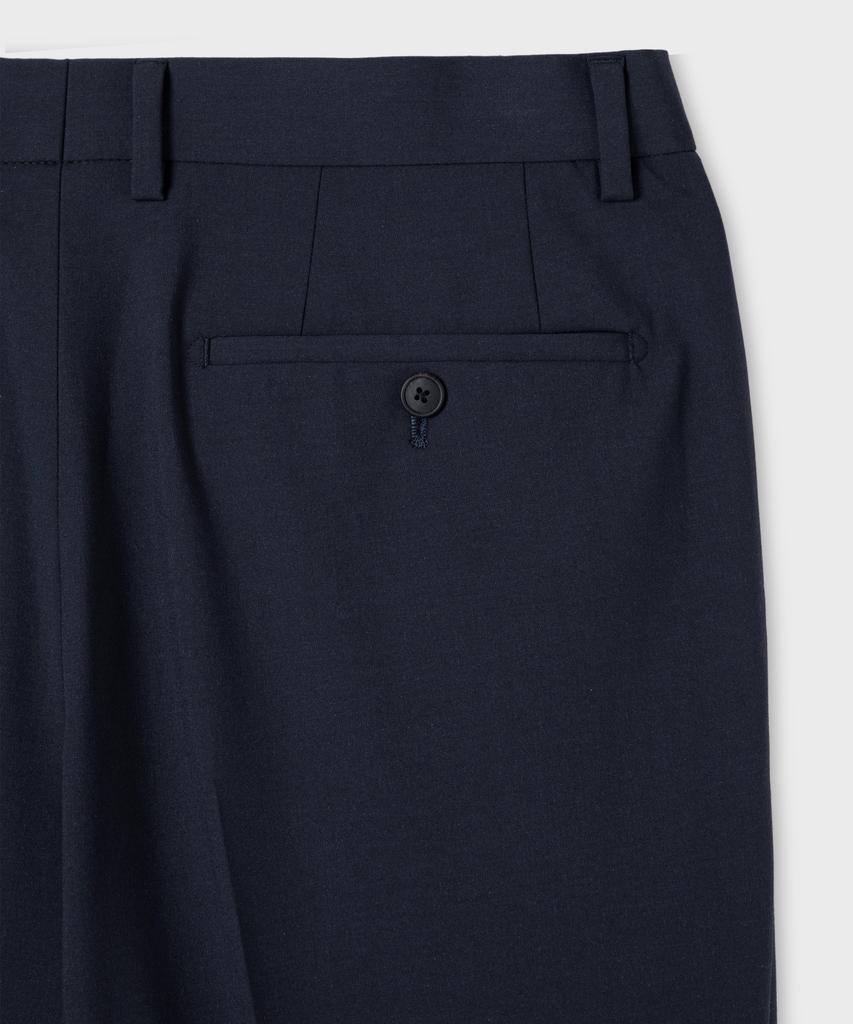 NONBLANK [Saint Year] Semi-Wide Fit Slacks_Dark Navy