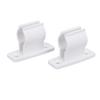 2pcs RV Awning Crank Holder Clip Plastic Awning Crank Rod Wall Mount Bracket for RV Camping Trailer Motorhome