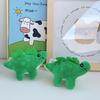 New Cute Green Stegosaurus Plush Backpack Doll Accessories Grab Machine Doll Keychain Doll Pendant