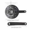 42T 3 Chip Mountain Bike Crankset Iron Bike Crankset Disc Durable Bike Sprocket  Road Bikes