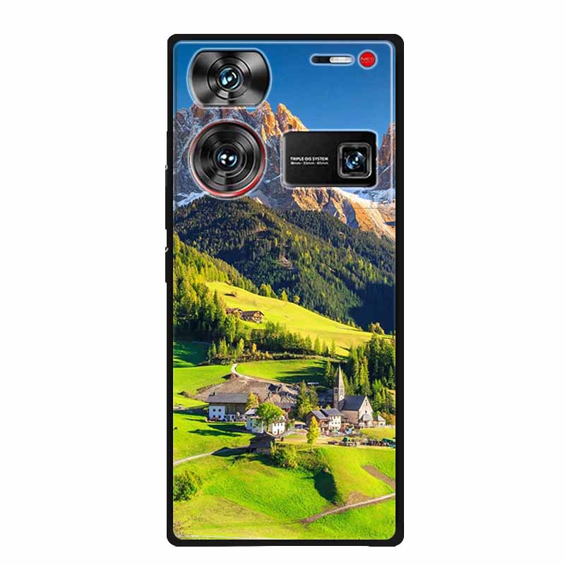Чехол для ZTE nubia Z60 Ultra Роскошный Мягкий Силиконовый ТПУ Задняя Крышка Чехлы для Телефона Для ZTE NubiaZ60 Ultra 5G Защитный Мультяшный Fundas
