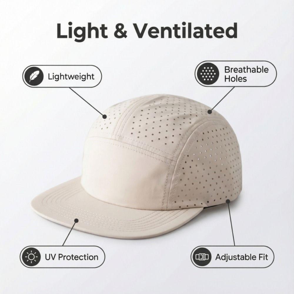 Soft Running Cap Quick Drying Sun Hat Unisex Baseball Cap Cycling