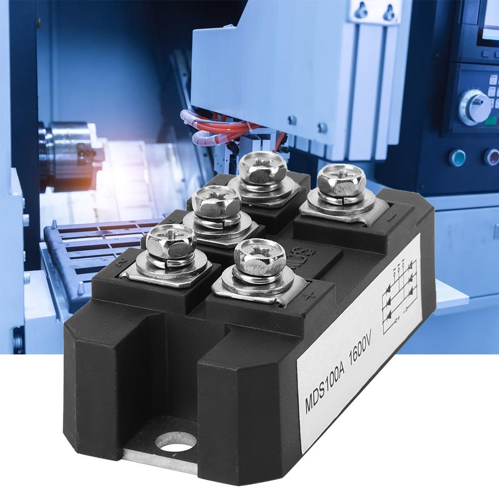 MDS100A 1600V Диодный 3-фазный выпрямитель Мощный мостовой выпрямитель 600~1600В