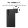 Чехол-книжка для Samsung Galaxy S26 с окошком, устойчивый к царапинам, из ПУ-кожи, с подставкой
