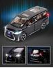 pzdf1 1:24  Lexus LM300H Diecast High SimulationAlloy Car Model Sound Light Boy Toys 6 Doors Can Open Children Gift Collection