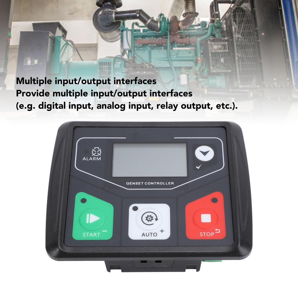 Панель управления генератором DC30D Множественные интерфейсы ввода-вывода Удобная в использовании Панель управления генератором с автозапуском для больниц, центров обработки данных