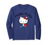 Футболка с длинным рукавом Hello Kitty, дизайн США, яблоко