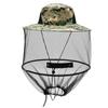 Fashion Unisex Foldable Mosquito Hat With Hidden Net Mesh Repellent Insect Bee Protection Casual Outdoor Sunscreen Fishing Cap