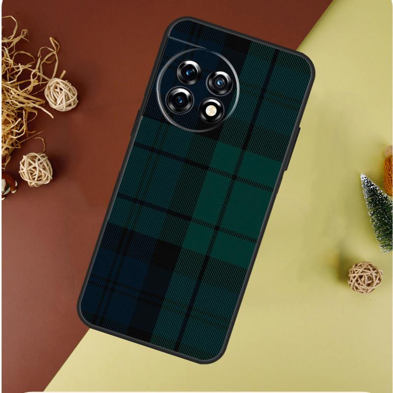 Клетчатый узор "Буйволиная клетка" Для OnePlus 13 13R 12 12R 11 9 10 Pro 8T 9RT 10T 10R N20 N30 Nord CE 2 3 4 Lite Чехол для телефона