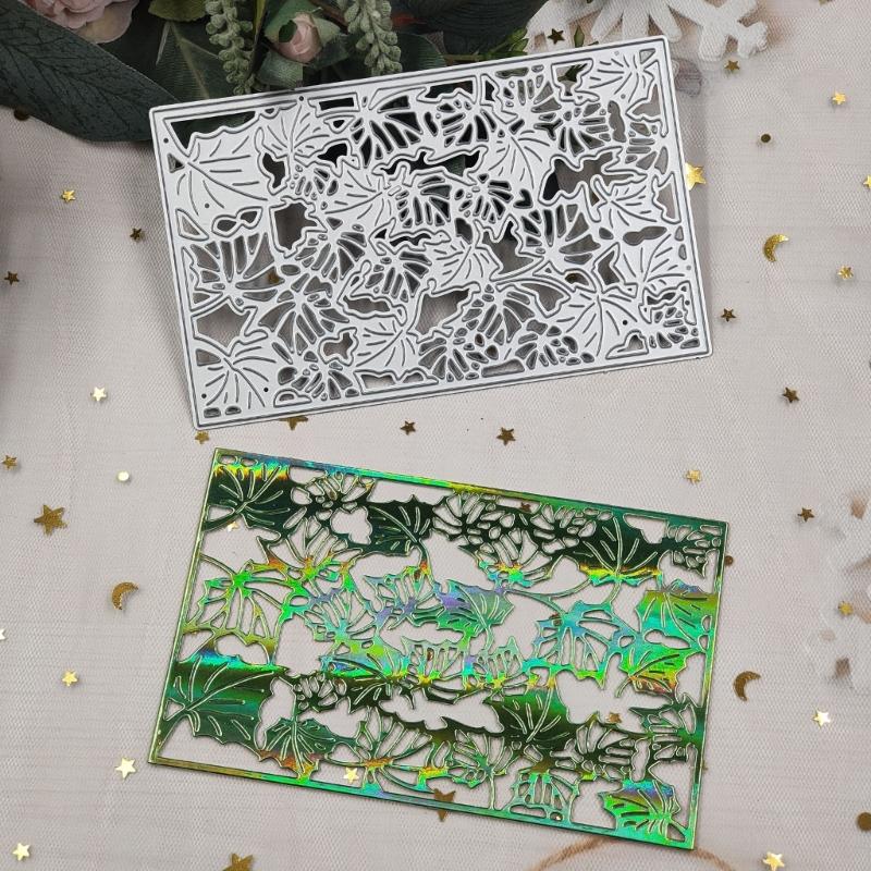 Рамка для приглашения Металлические штампы DIY Craft Углеродистая сталь Шаблон для тиснения Металлические трафареты Скрапбукинг для вырезки карт