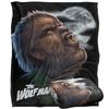 Universal Monsters Head Wolfman Blanket