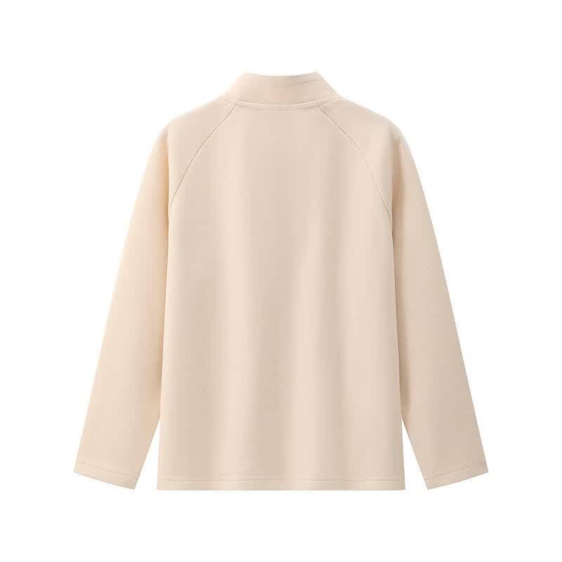 Champion Kids' Retro Half-Zip Long-Sleeve T-Shirt