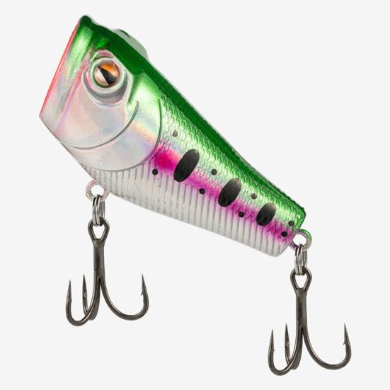 5.5CM/9G Topwater Fishing Lure с двойными крючками Реалистичная плавающая бионическая искусственная пластиковая твердая приманка для пресноводной соленой воды Рыболовные принадлежности