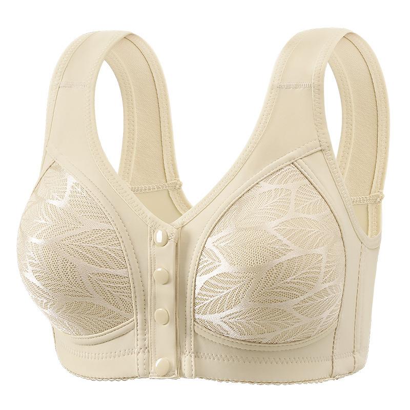 Большой размер тонкий без косточек собирающий жилет бюстгальтер с фиксированной чашкой удобное приятное к коже белье для среднего и пожилого возраста