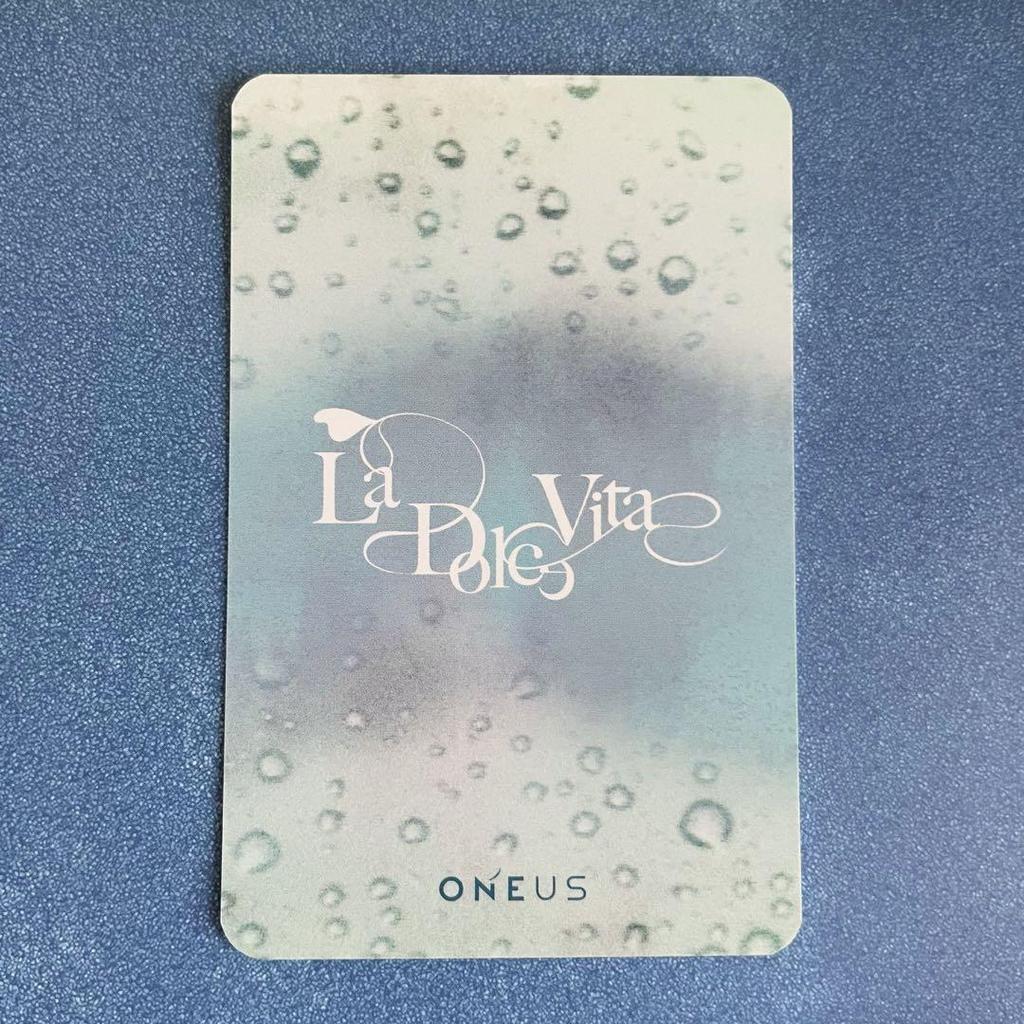 [Б/У] ONEUS Fanun Публичная трансляция Санок 1-я неделя торговая карточка