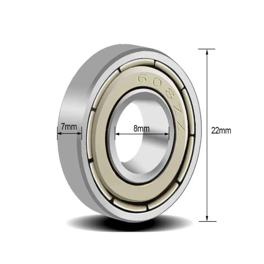 New Double Shielded Ball Bearings 608ZZ 608RS 6000ZZ 6000RS Miniature bearing 609ZZ 6001ZZ 6001RS Deep Groove bearing