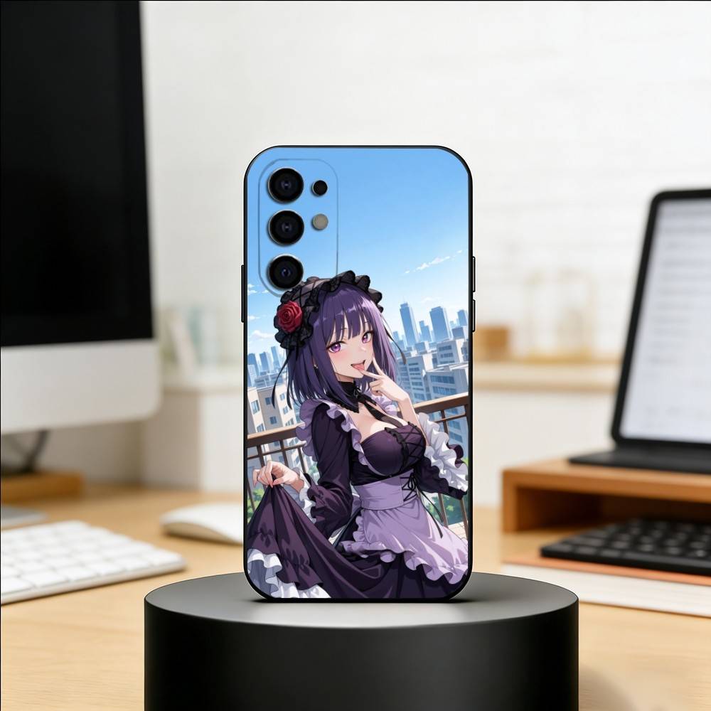 Чехол для телефона Shizuku Kuroe Marin Kitagawa для Samsung S25, S24, S21, S22, S23, S30, Ultra, S20, Plus, Fe, Мягкий силиконовый черный чехол