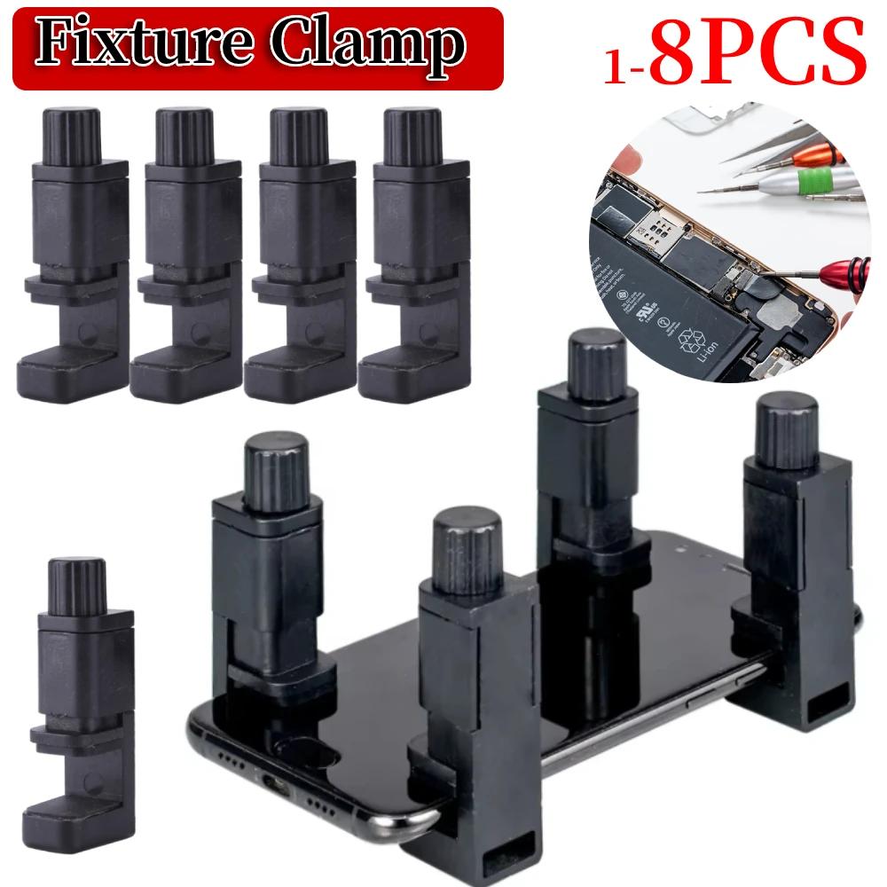 4/16 шт. Регулируемый пластиковый зажим для ремонта экрана телефона, универсальный держатель-фиксатор для ремонта ЖК-дисплея планшета/телефона
