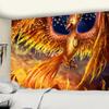 Psychedelic Phoenix Tapestry Art Wall Hanging Room Aesthetics Living Room Bedroom Home Decor