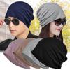 Unisex Lightweight Cotton Headscarf: Spring/Summer Breathable Cap & Sleep Hat