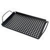 Nonstick Grill Pan for Outdoor BBQ Camping and Household Use – High Temp Resistant Cookware for Fish, Steaks, and Vegetables