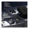 Наушники KZ ZAT 8BA+1DD с гибридной настройкой и регулируемым двойным драйвером. Их мощность бросает вызов всем флагманским продуктам в индустрии Hi-Fi. Конструкция с возможностью переподключения кабеля. 3D-эффект.