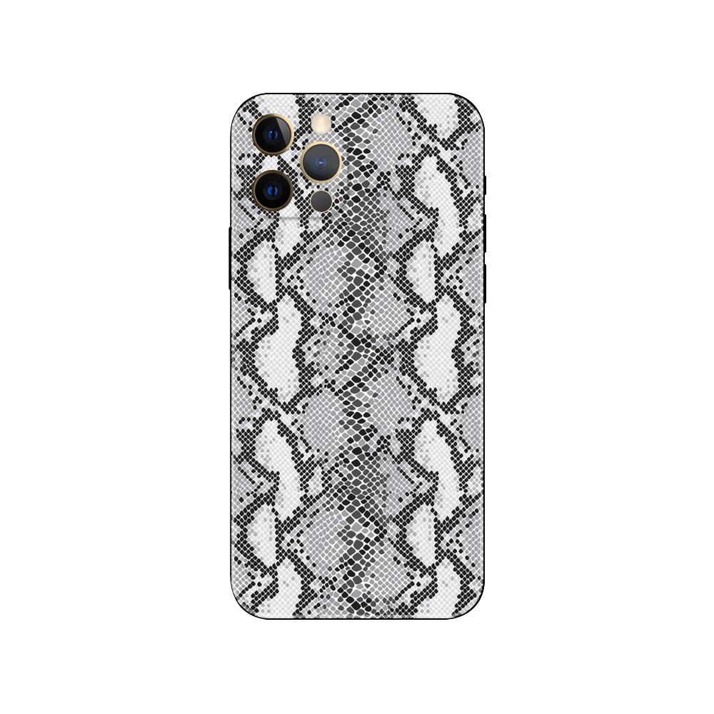 Чехол для телефона из змеиной кожи DIY с леопардовым рисунком для iPhone 5S 2020se 6s 7 8 plus x 10 XR XS 11 12 13 mini pro MAX, черная задняя крышка из ТПУ