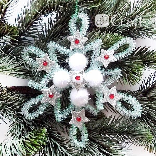 Creative Fluffy Glitter Wire Rags 10030Cmø6